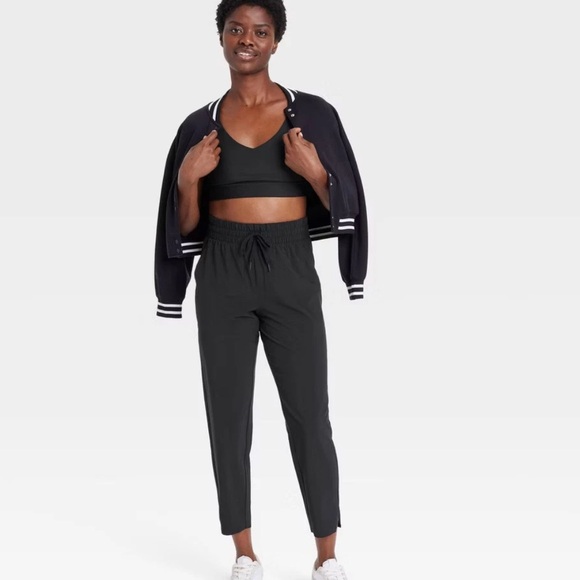 New Women's Active Light High-Rise Taper Pants - All In Motion Sz XXL - Picture 3 of 3